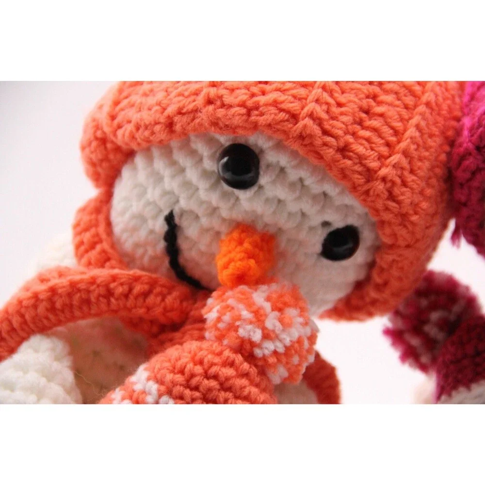 2  handmade Snowmen (12